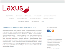Tablet Screenshot of laxus.cz